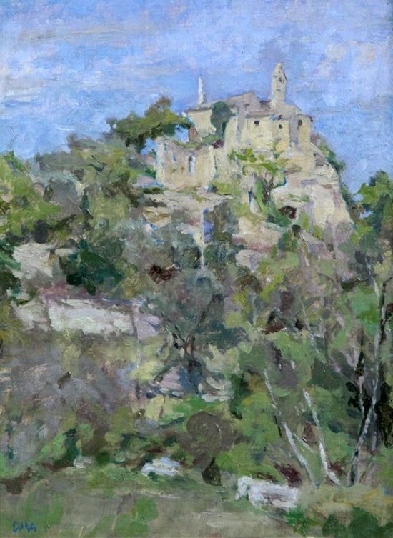 § Diana Maxwell Armfield (b.1920) Saumane-de-Vaucluse, 10.5 x 7.5in.